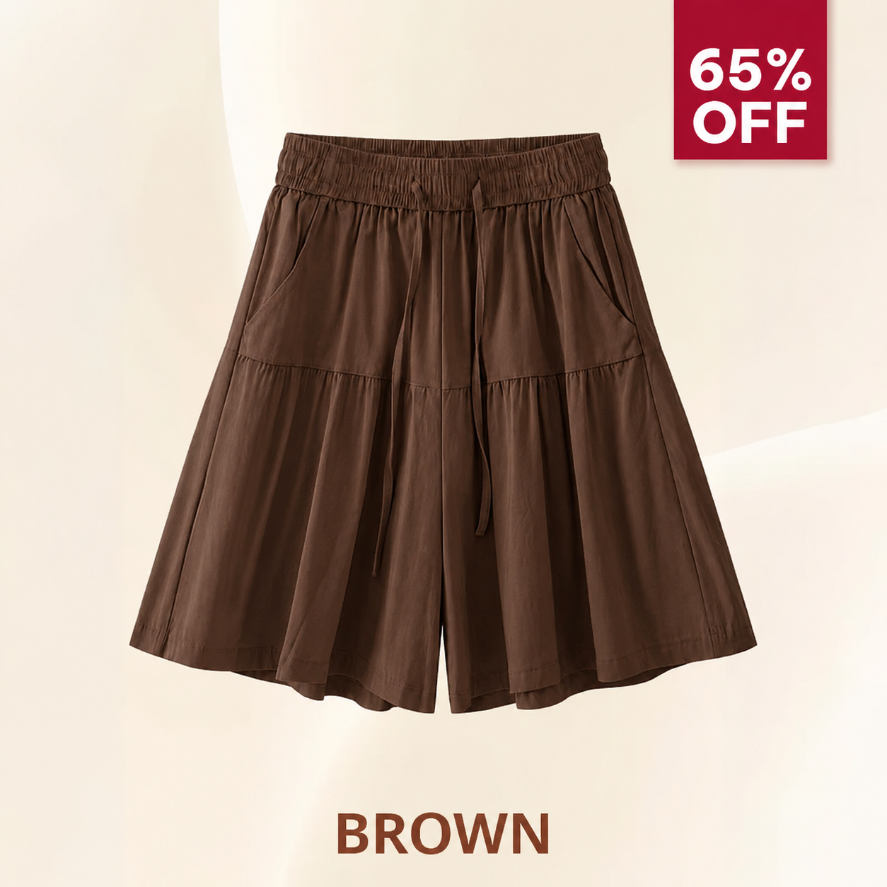 Bloomease - Lightweight Stretch Comfy Flowy Shorts Skort