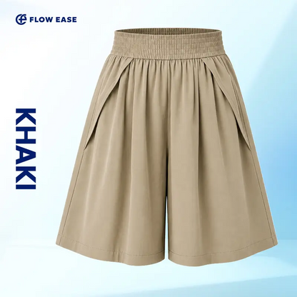 Flowease - Women’s Ice Silk Stretch Bermuda Shorts
