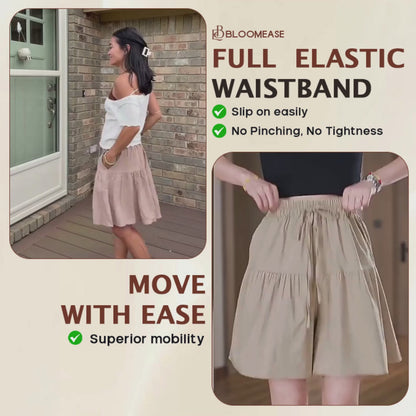 Bloomease - Women's Lightweight Stretch Comfy Flowy Skort